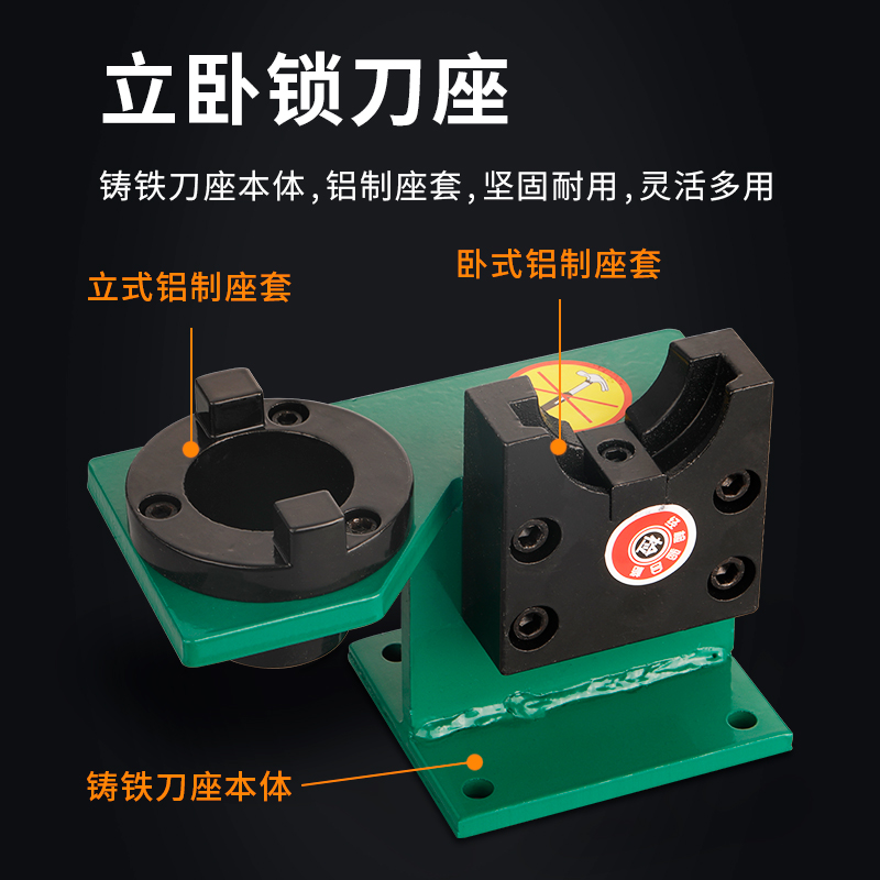 CNC加工中心锁刀座BT30/40/50刀柄锁刀架HSK63 32 40滚珠轴承锁刀 - 图0