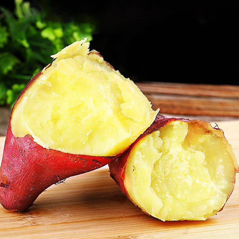 板栗红薯新鲜地瓜番薯蜜薯黄心5斤农家自种沙地烟薯现挖香薯山芋