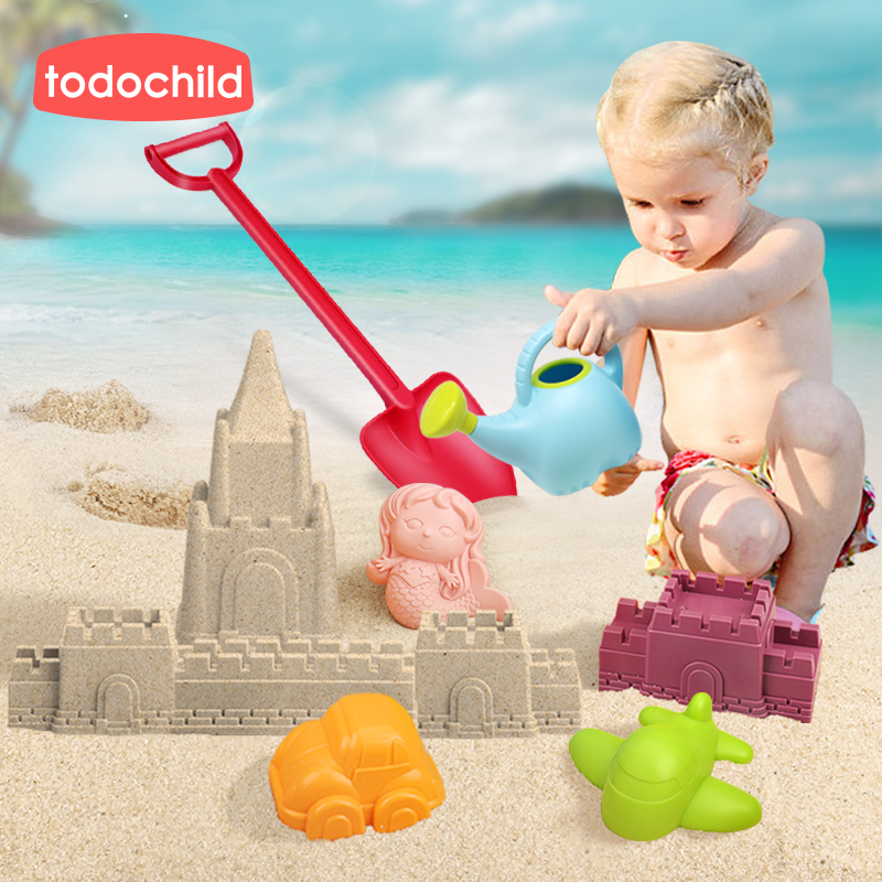 沙滩玩具套装儿童挖沙工具宝宝海边玩沙子大铲子和桶挖土大号加厚 - 图3