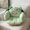 Office sedentary waist cushion integrated seat cushion floor bay window cushion student with backrest chair cushion lazy sofa