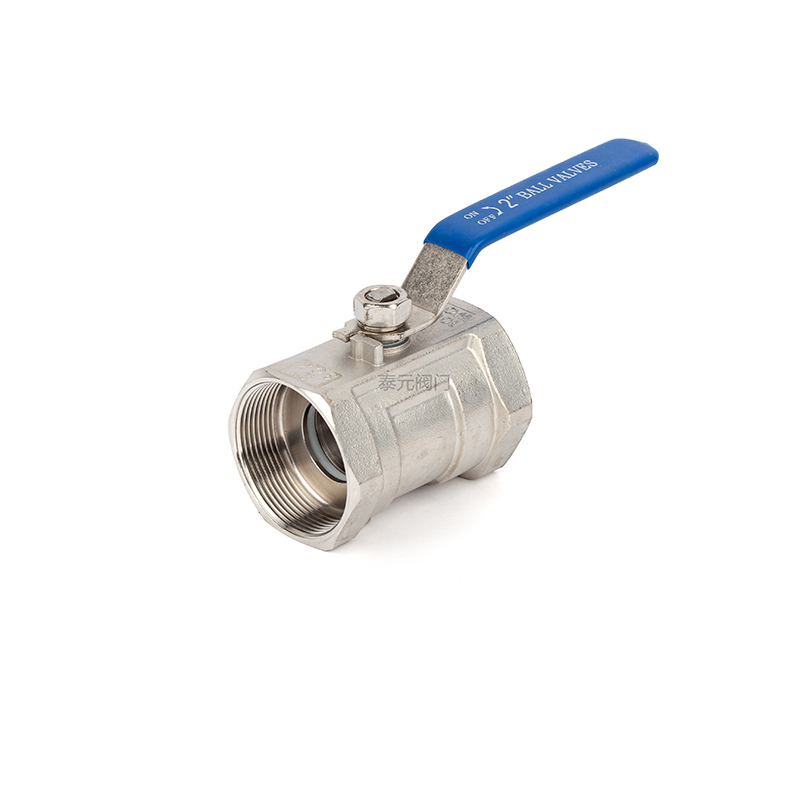 304不锈钢一片式球阀内螺纹丝扣阀门水开关自来水管阀门4分6分1寸 - 图0