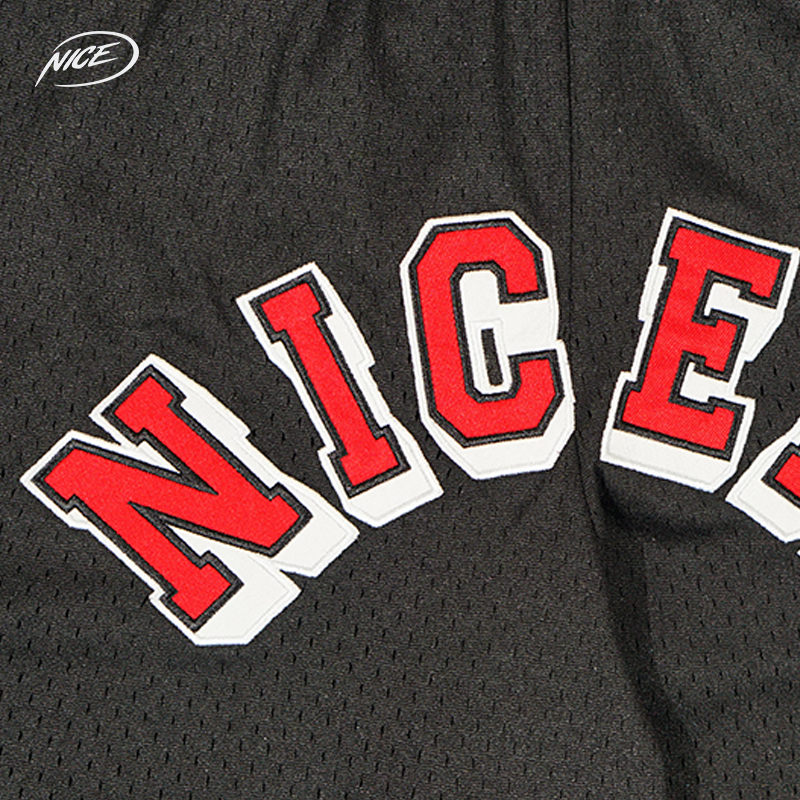 NICEID NICE美式篮球短裤实战训练运动裤夏季宽松版型透气四分裤多图4