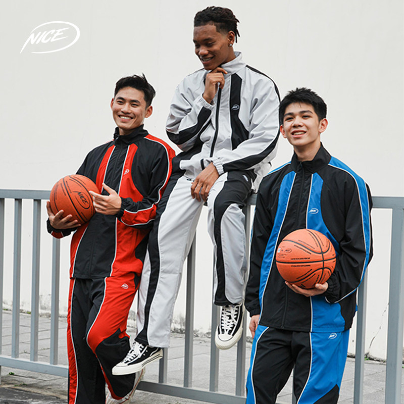 NICEID NICE外套出场服队服篮球训练服弹力防风保暖开襟长袖上衣,淘宝优惠券,粉丝福利购,淘宝优惠卷