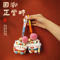 Zodiac Zodiac Dragon Rabbit Doll Embroidered Sachet Pendant Handcrafted DIY Material This Life Lovers Gift Bag Hanging Accessories