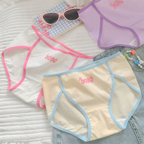 性感收腹无痕大码胖mm内裤女2026新款女士高开叉舒适纯棉裆不夹臀 - 图0