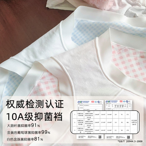 大码内裤女胖mm2026新款可爱风10A抑菌纯棉轻薄宽松三角裤胖美眉 - 图1