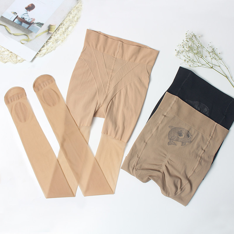 夏季超薄肉色外穿任意剪防狼连裤袜 婉飞连裤袜/打底袜