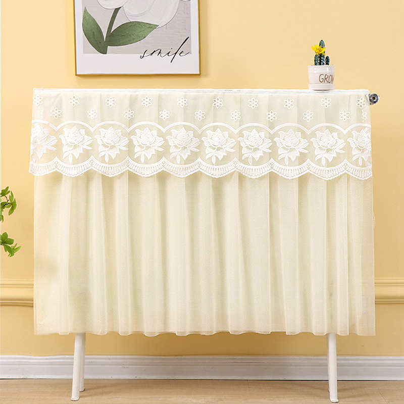 蕾丝暖气片防尘罩家用暖气罩防熏黑全包遮挡装饰帘老式暖气片罩套,淘宝优惠券,粉丝福利购,淘宝优惠卷