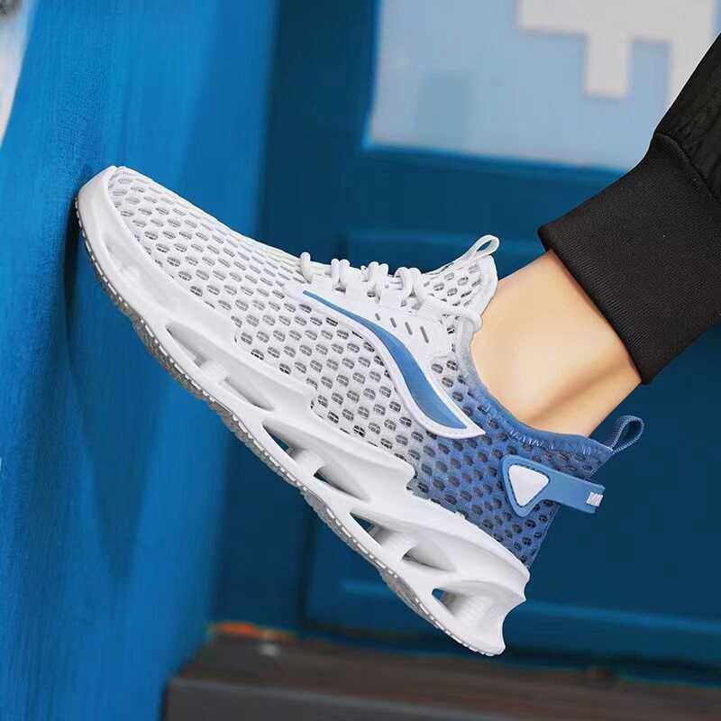 男鞋凉鞋大孔网鞋男夏季透气防臭薄款网面单网运动鞋休闲软底网鞋,淘宝优惠券,粉丝福利购,淘宝优惠卷