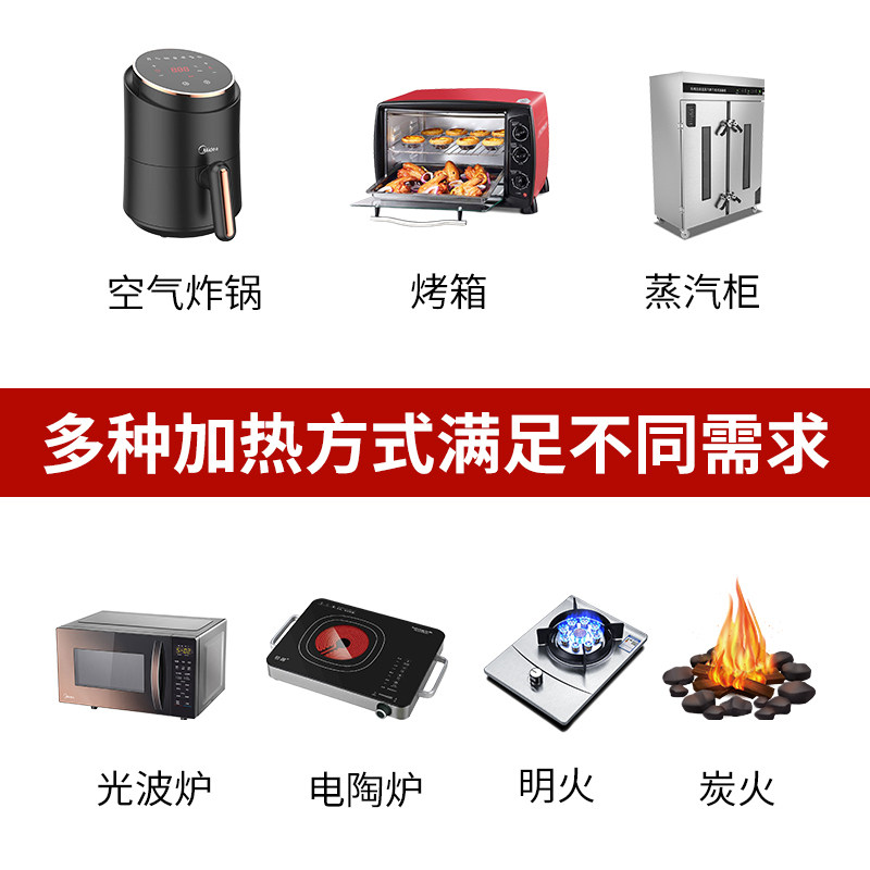 锡纸盒加厚加硬密封带盖明火圆形铝箔碗一次性火锅餐盒外卖打包盒,淘宝优惠券,粉丝福利购,淘宝优惠卷