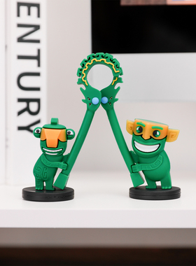 结界兽哪吒汽车车载手办卡通公仔