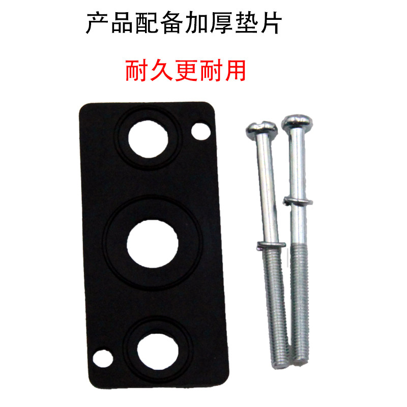 亚德客型4V/5V210电磁阀底座汇流底板100M-200M-300M-400M汇流板,淘宝优惠券,粉丝福利购,淘宝优惠卷