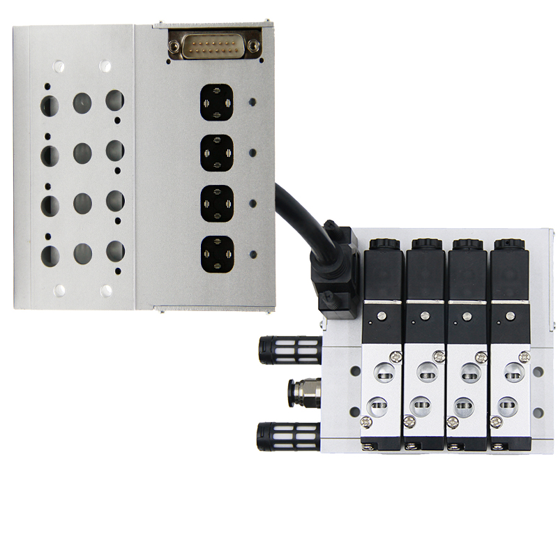 ETO气动电磁阀F3下插式集成阀岛总线阀板4V110-06汇流板阀组100M,淘宝优惠券,粉丝福利购,淘宝优惠卷