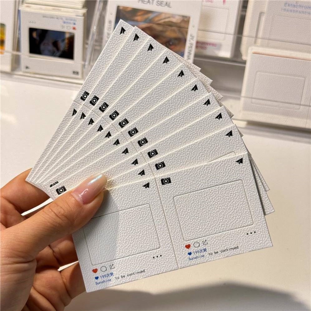 反转底片空白框ins风135反转片空夹书签拍立得照片框手工diy物料 - 图2