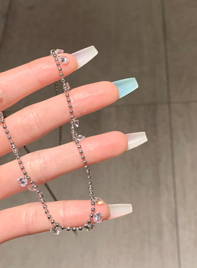 showdigu满天星镶钻项链