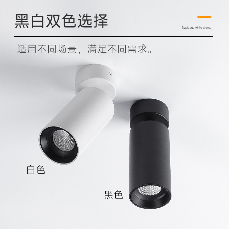 明装清晰小山丘射灯斜顶调角度单头折叠可旋转餐厅客厅沙发背景墙,淘宝优惠券,粉丝福利购,淘宝优惠卷