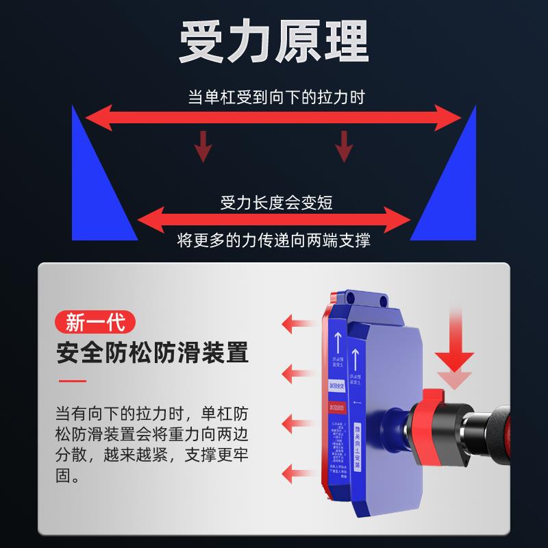 单杠家用室内大人引体向上体育用品健身器材单扛锻炼身体的工具 - 图2