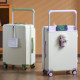 Women's multifunctional small 20-inch wide trolley suitcase