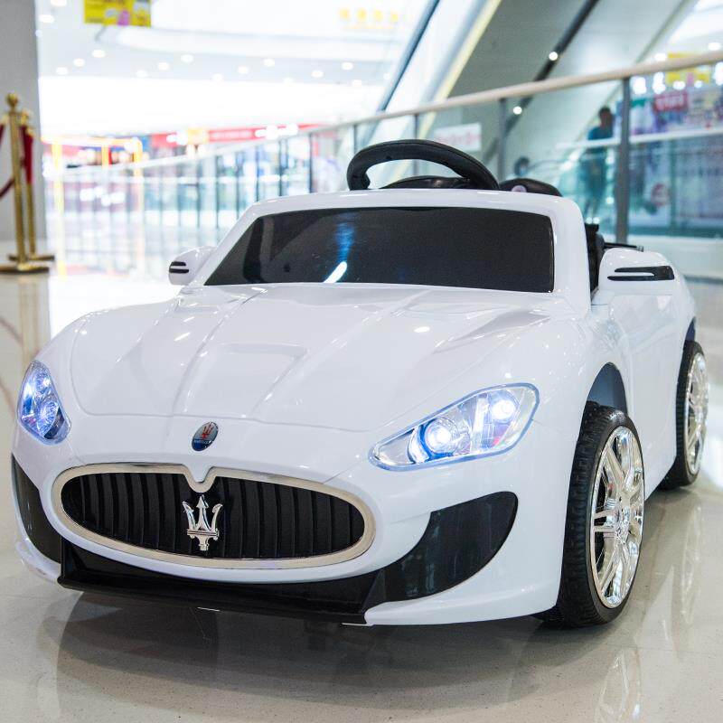 儿童四轮带遥控可坐玛莎拉蒂电动车 奇晟儿童电动车