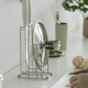 Japanese ASVEL stainless steel cutting board stand integrated knife stand
