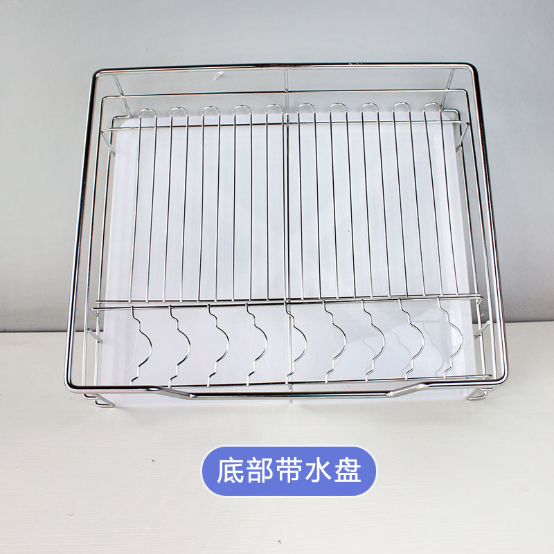 抽屉内置碗架多功能置物架收纳放锅具碗盘可定制新房精装旧居改造 - 图0