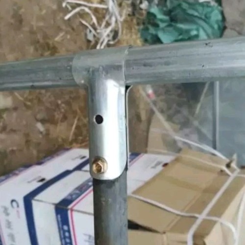 养殖园艺大棚配件丁字卡三通卡鸭嘴卡固定卡立柱卡人字卡鸭嘴夹 - 图0