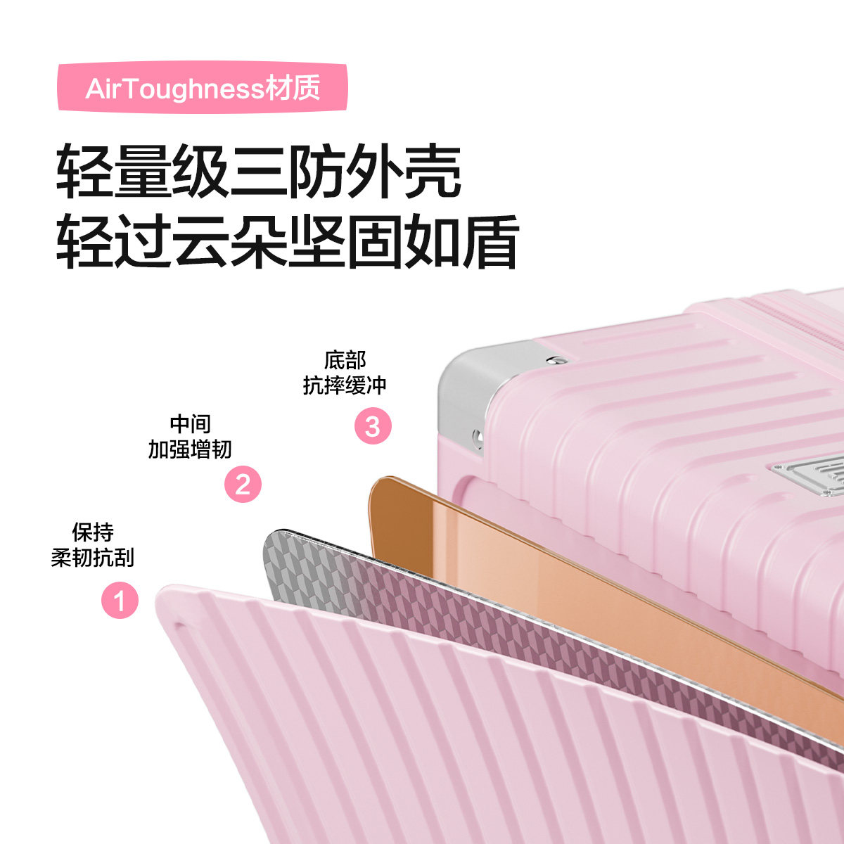 HLA/海澜之家大容量行李箱男女学生拉链20寸登机26寸旅行箱拉杆箱