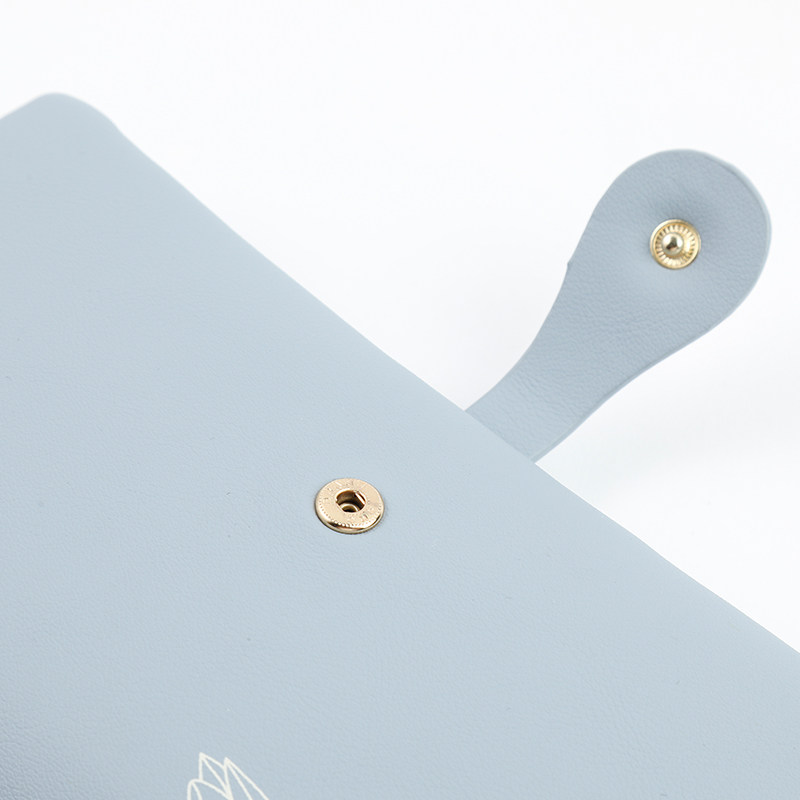 长款小众简约小清新软皮学生零钱包 findchoose钱包