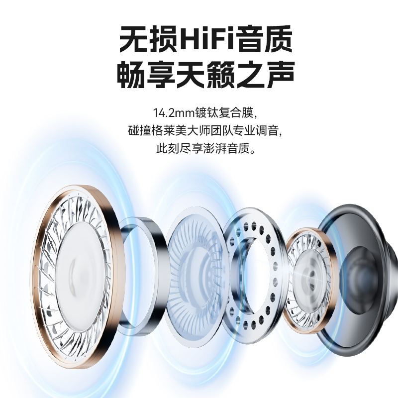 轲朋颈挂脖式运动蓝牙耳机跑步无线高音质超长续航2024新款男女士