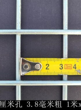 镀锌铁丝网片电焊网小孔建筑网格笼子加粗防护钢丝网货架铁丝网片