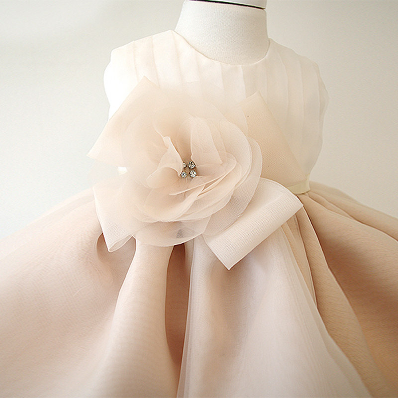 儿童礼服女童婚纱洋气花童女孩公主裙生日周岁演奏小主持人演出服,淘宝优惠券,粉丝福利购,淘宝优惠卷