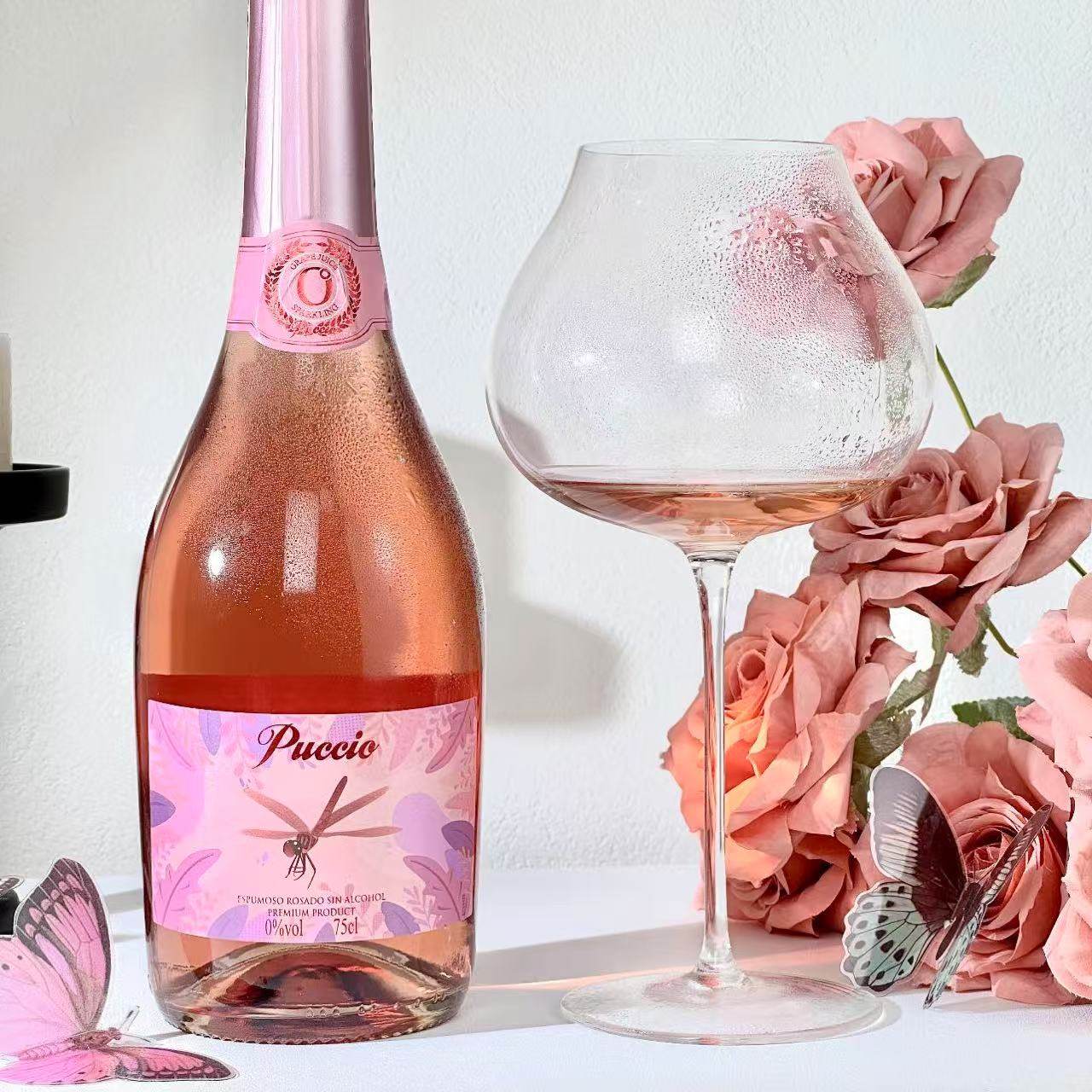 （无醇）西班牙原瓶进口璞琪红蜻蜓无醇起泡酒葡萄酒气泡酒葡萄汁,淘宝优惠券,粉丝福利购,淘宝优惠卷