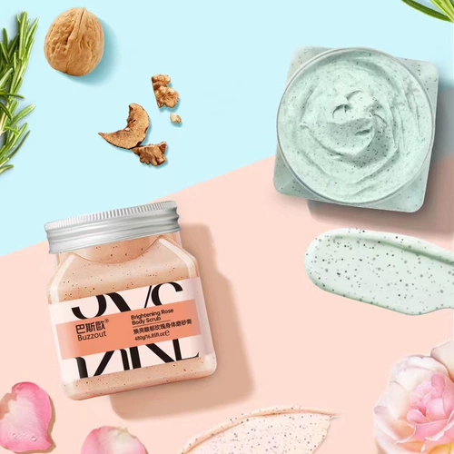 Отшелушивающий скраб для всего тела, масло, морская соль, контроль жирного блеска, глубокое очищение