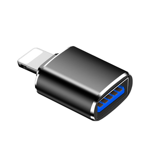 适用iphone苹果OTG转接头外接U盘3.0转换器连接lightning头lighting接口读取usb接读手机iPados平板优盘typec - 图0