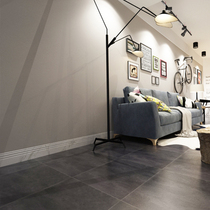 Skirting board tile full throw glazed imitation marble sticking foot line skirting L living room sideline crystallite streak line white