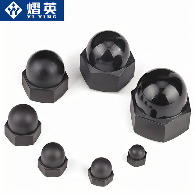 Plastic cover nut nylon insulated decoration