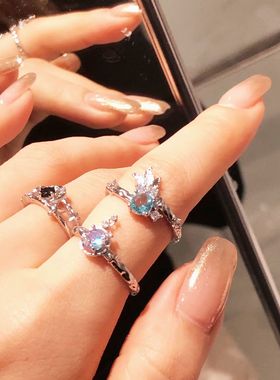 时代新少年团刘耀文马嘉祺宋亚轩同款曙光戒男女宙斯权威人鱼之恋