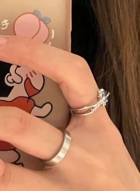 时空中叶瑄同款太阳星轨戒指女小众设计轻奢绘旅人周边食指戒指