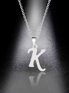 New  A-Z Letters Pendant Necklace for Women Men Trend