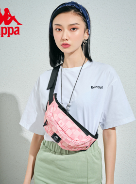 Kappa卡帕22年新款正品ins胸包女