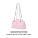 Kappa 2026 new light cherry pink quilted bowling bag