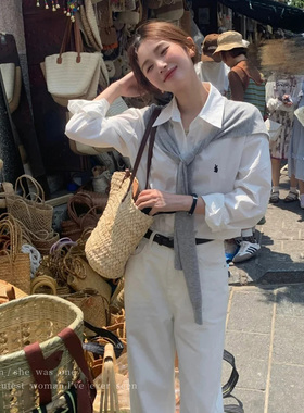灰色纯色针织披肩外搭女
