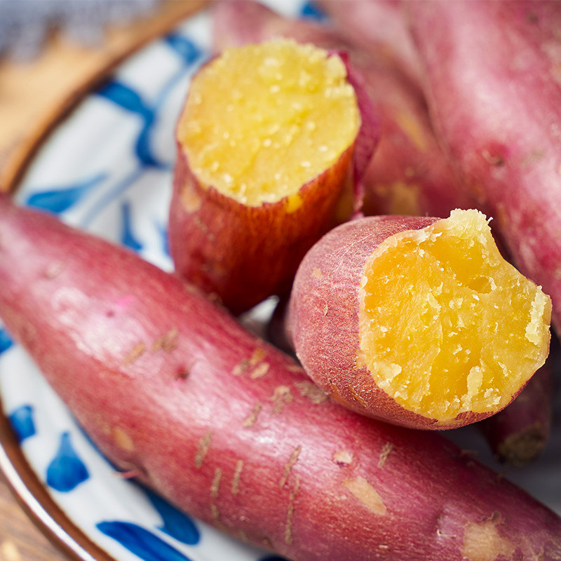 正宗临安天目山小香薯新鲜板栗红薯 柒小胖番薯