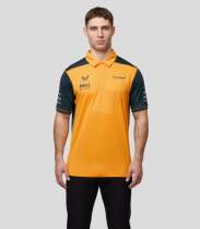 2022 McLaren Fleet Short sleeves Turnover Polo Shirts Men Summer Speed Dry Norris Same f1 race car suit