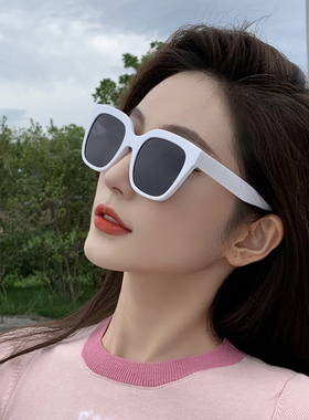 防紫外线方框高级感韩版墨镜