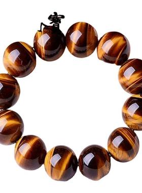 厂家黄虎眼石手串虎晴石貔貅手链108会销礼品地摊工艺品货源