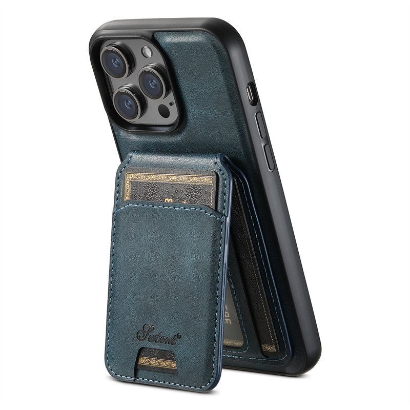 适用iPhone16e/15promax手机壳苹果13/14plus保护壳17air外壳全包防摔12后盖无线磁吸充电分体卡包支架插卡男