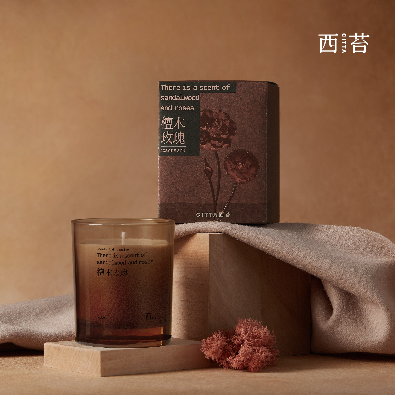 【交个朋友】CITTA西苔金山玫瑰朝露蜡烛礼盒-图3