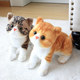 Simulated cat doll fluffy toys