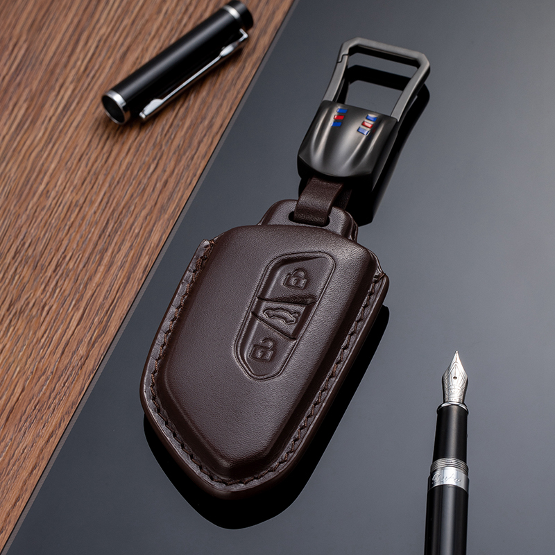 一汽大众ID6 CROZZ钥匙套真皮纯电动车钥匙包专用高档扣男保护壳 - 图0